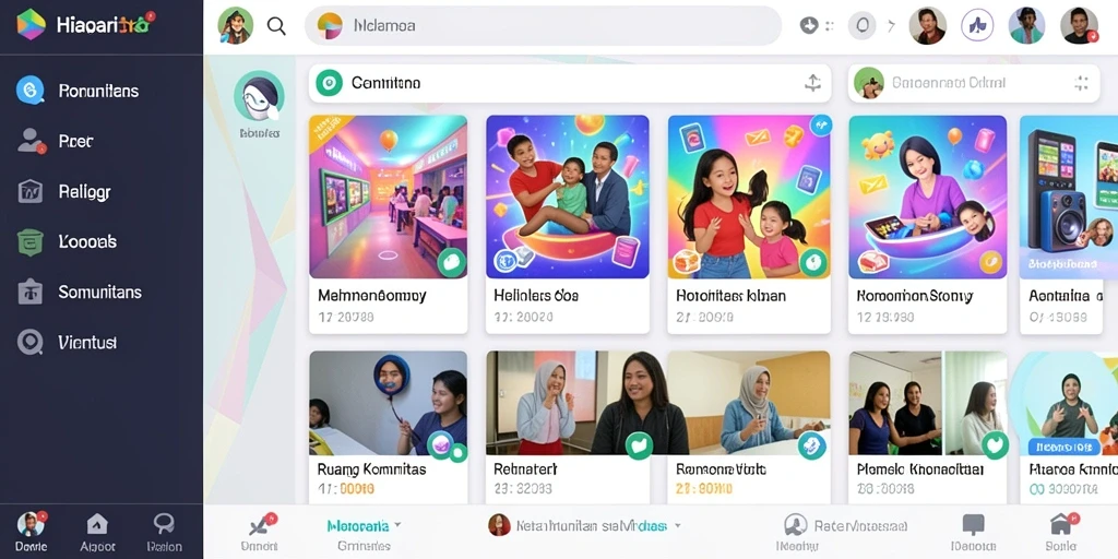 Tampilan antarmuka yang menarik dan mudah digunakan.
