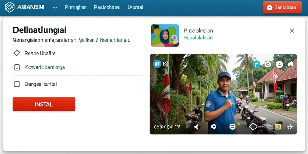 Tampilan antarmuka yang menarik dan mudah dinavigasi.