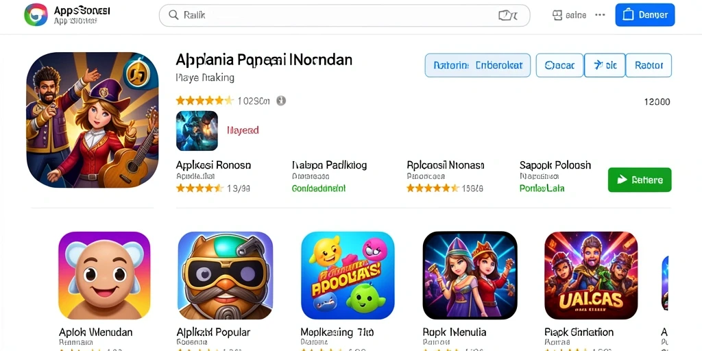 Tampilan antarmuka yang sederhana dan menarik.