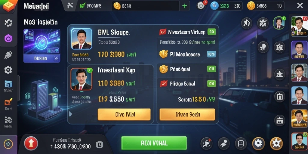 Tampilan antarmuka pengguna yang menarik dan intuitif.