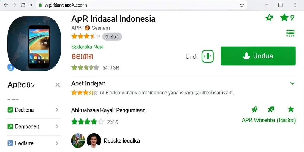 Tampilan awal yang menarik dan intuitif.