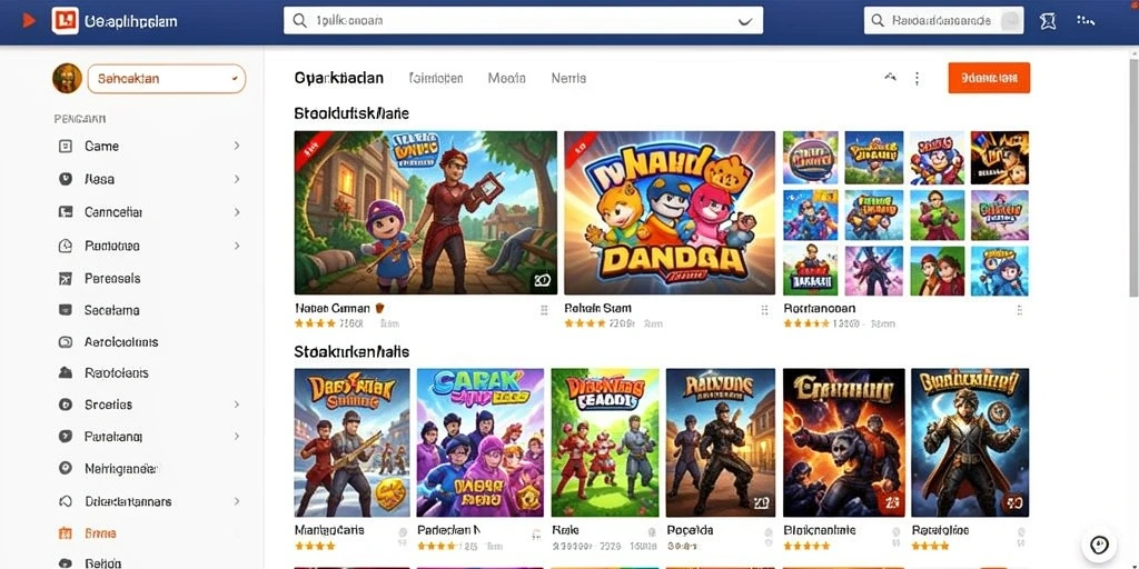 Tampilan antarmuka yang menarik dan mudah dinavigasi.