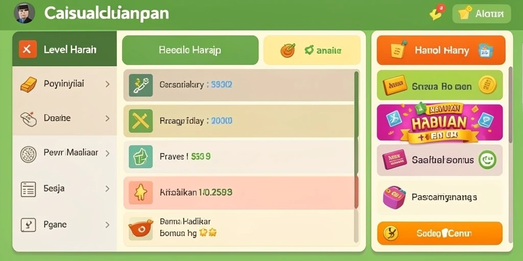 Tampilan antarmuka yang menarik dan mudah digunakan.