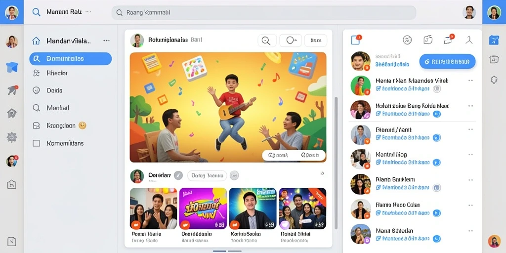 Tampilan grafis yang memukau saat pertandingan berlangsung.