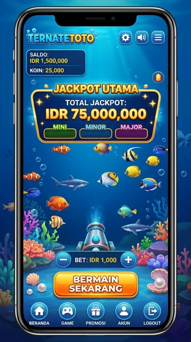 Galeri pratinjau visual ternatetoto build APK resmi terbaru